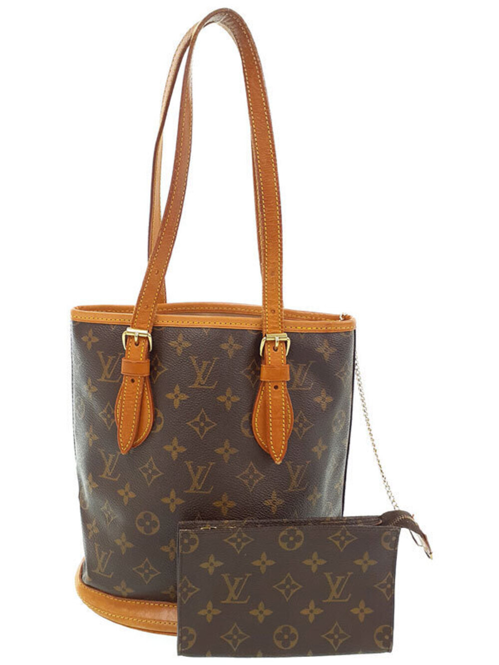 Louis Vuitton Monogram Bucket Shoulder Bag